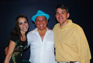 Rose Caiola (Book Writer/Producer), Steve Webber (Musical Director) and Buddy Crutchf Photo